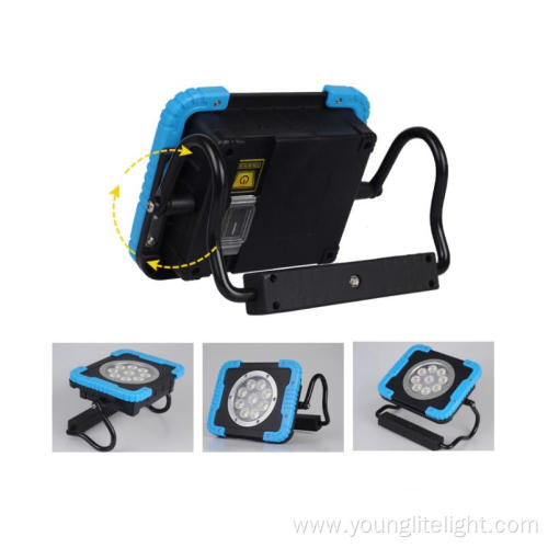 Powerful 6600mAh rechargeable led spot flood work light